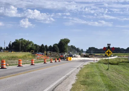 Roundabout progress ahead